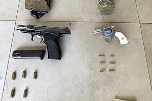 Las armas incautadas de los barrabravas de River