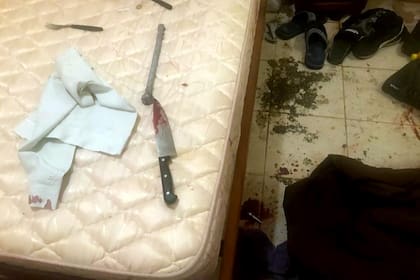 Las armas usadas para asesinar al mago Alex y a su novia