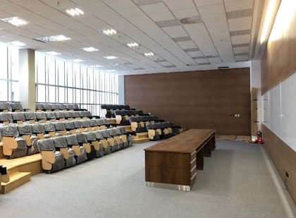 Las aulas del edificio Cero+Infinito tendrán la última tecnología