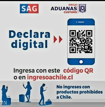 Las autoridades aduaneras de Chile informan qué se puede ingresar al país
