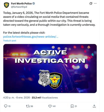 Las autoridades compartieron los detalles de la investigación en las escuelas de Texas