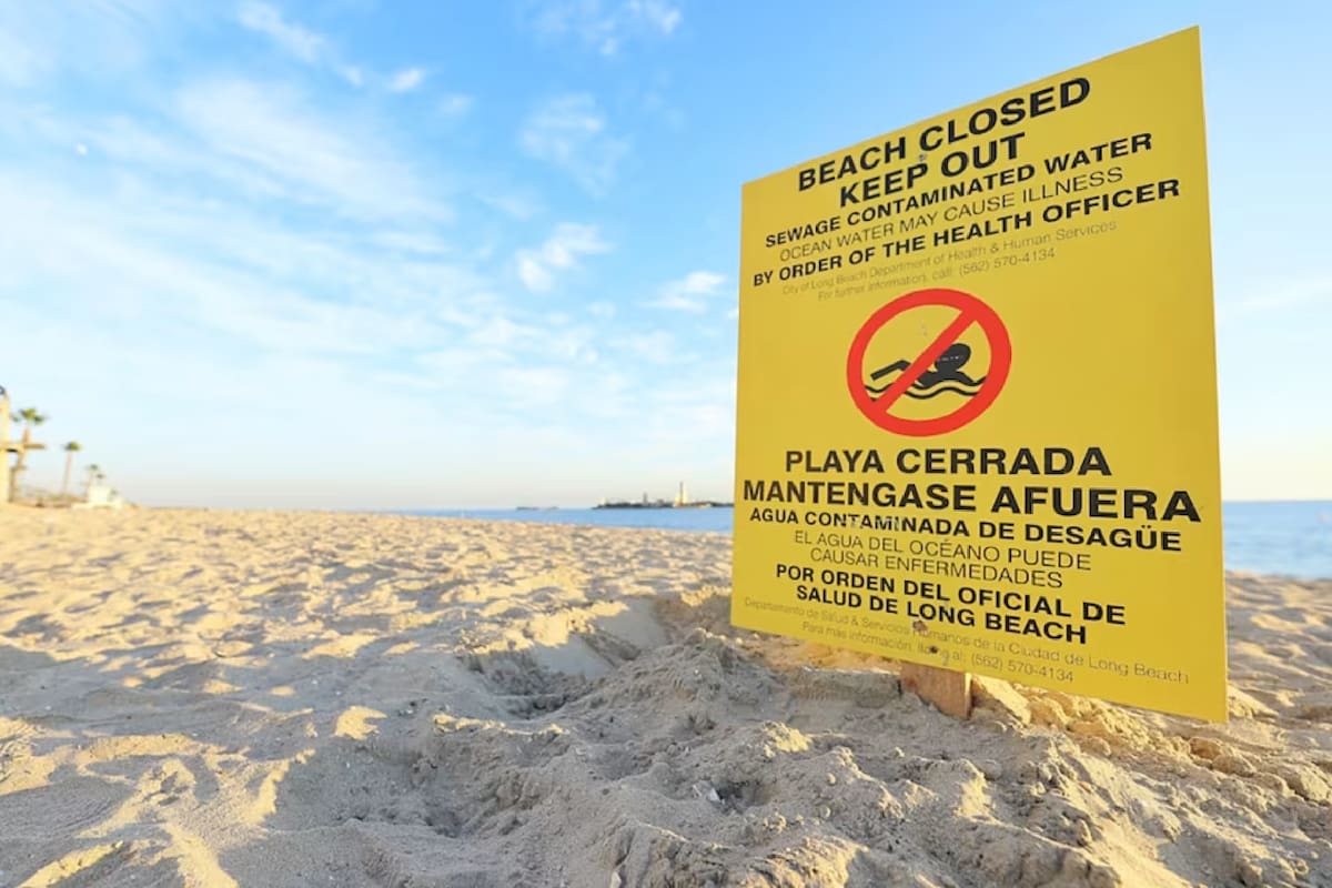 Las autoridades de Los Ángeles emitieron una advertencia para varias playas del condado tras detectar niveles elevados de bacterias