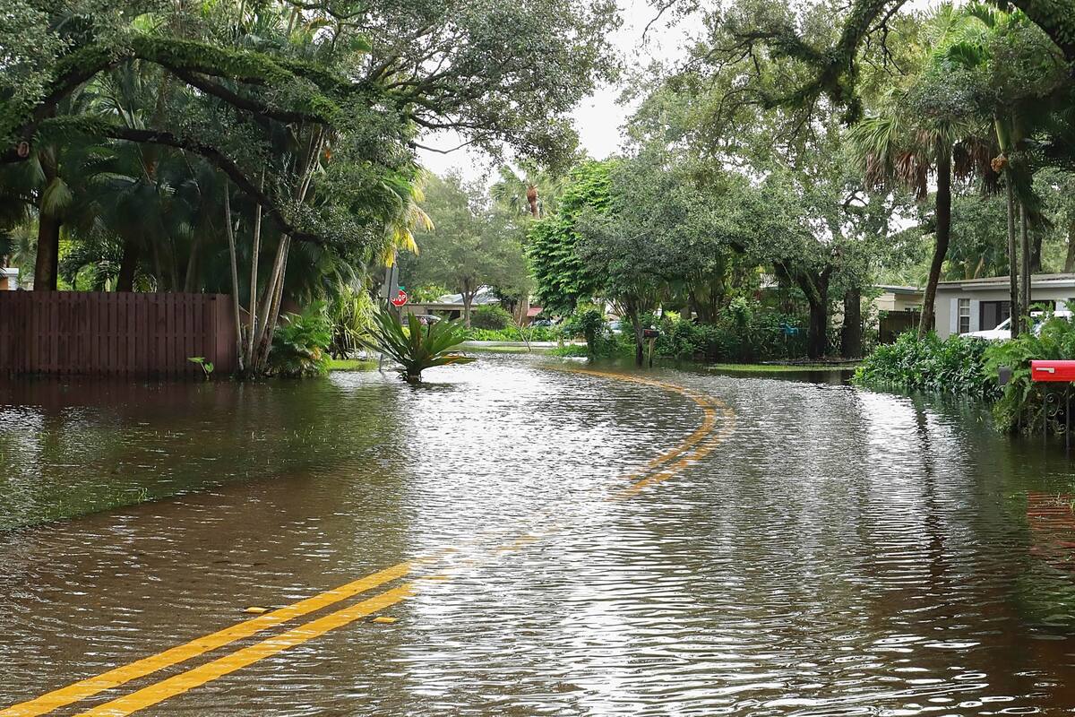 Las autoridades emitieron una alerta de inundación para algunas zonas de Florida, incluida Miami