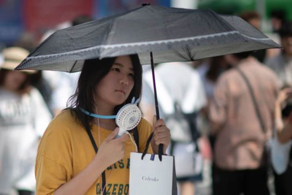 Las autoridades en Japón declararon la emergencia debido a la ola de calor
