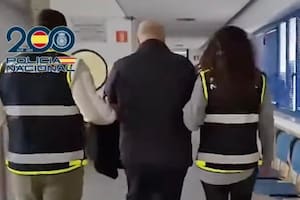 Las autoridades españolas habían publicado videos con la captura de Karim Bouyakhrichan en enero