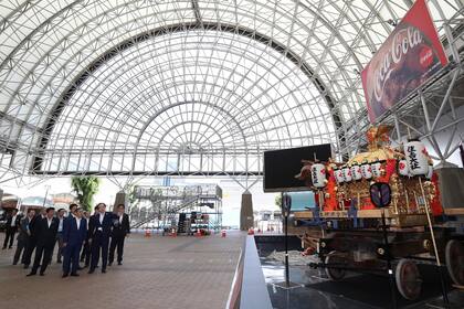 Las autoridades japonesas inspeccionan la sede de la cumbre del G-20 en Osaka