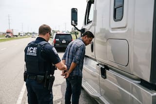 La norma que el ICE usa para detener a migrantes en carreteras