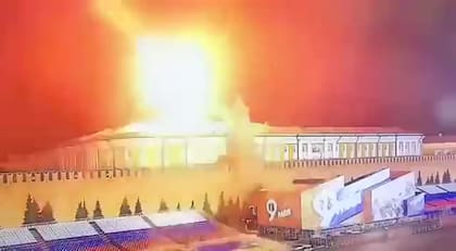 Las autoridades rusas acusan a Ucrania de intentar asesinar al presidente Vladímir Putin, luego del ataque de drones al Kremlin