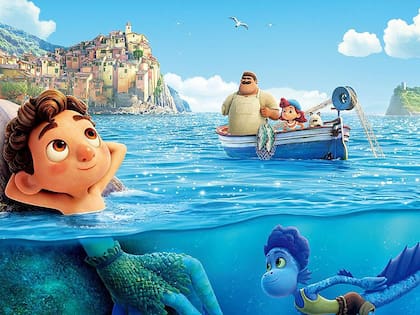 Las aventuras de Luca, el monstruo marino que quiere vivir entre los humanos, llega a los cines.
