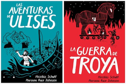 "Las aventuras de Ulises" y "La guerra de Troya" se venden juntos en versión tapa dura o por separado