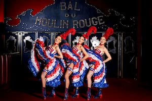 Las bailarinas del Moulin Rouge.