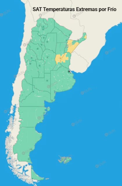 Las bajas temperaturas continuarán este martes
