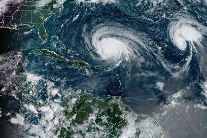 Las bandas de viento y nubes del huracán Lee causan incidentes en las costas de las Antillas Menores, las Islas Vírgenes británicas y estadounidenses, así como en Puerto Rico