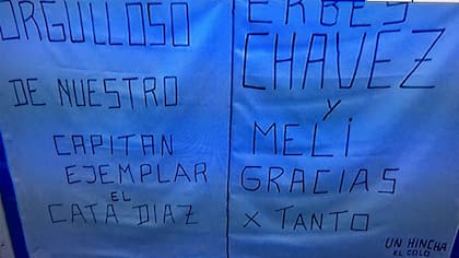 Las banderas del "Colo"