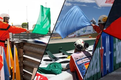 Las banderas en Fórmula 1 preservan la seguridad de los conductores y su color indica un contexto determinado