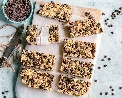 Las barritas de cereal son ricas en minerales y vitaminas que el cuerpo necesita para cumplir funciones vitales