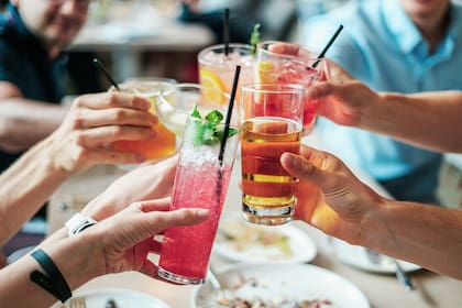 Las bebidas energéticas también se usan como componentes de cocktails