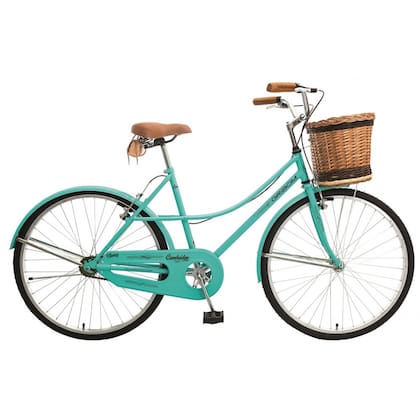 Las bicis de paseo son para mujer y tienen el cuadro superior mucho más bajo para poder usar pollera y que eso no genere un problema para andar.