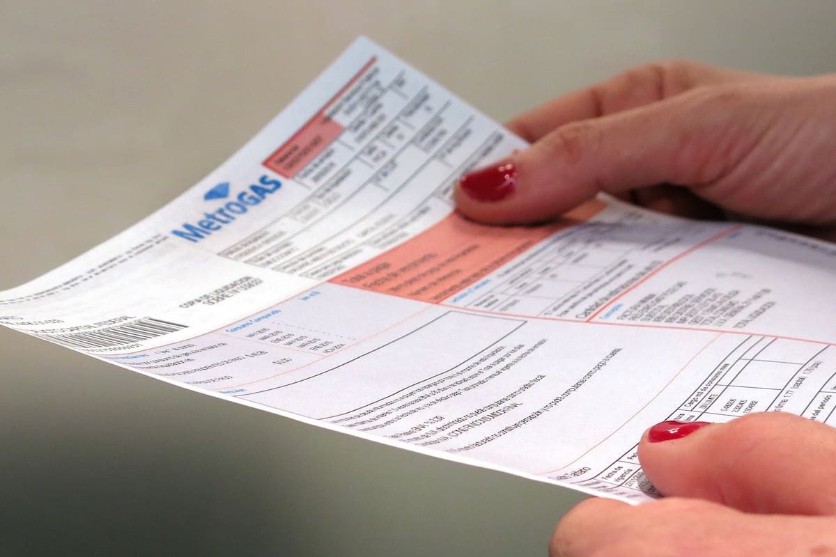 Las boletas del gas incluirán un plan de pagos por la deuda
