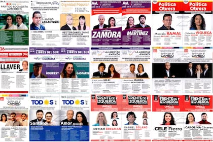 Las boletas que se utilizaron en las PASO porteñas de 2021