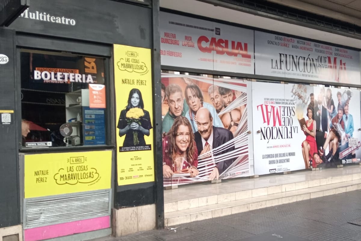 Las boleterías de los teatros, un ícono que se está perdiendo frente a la era digital