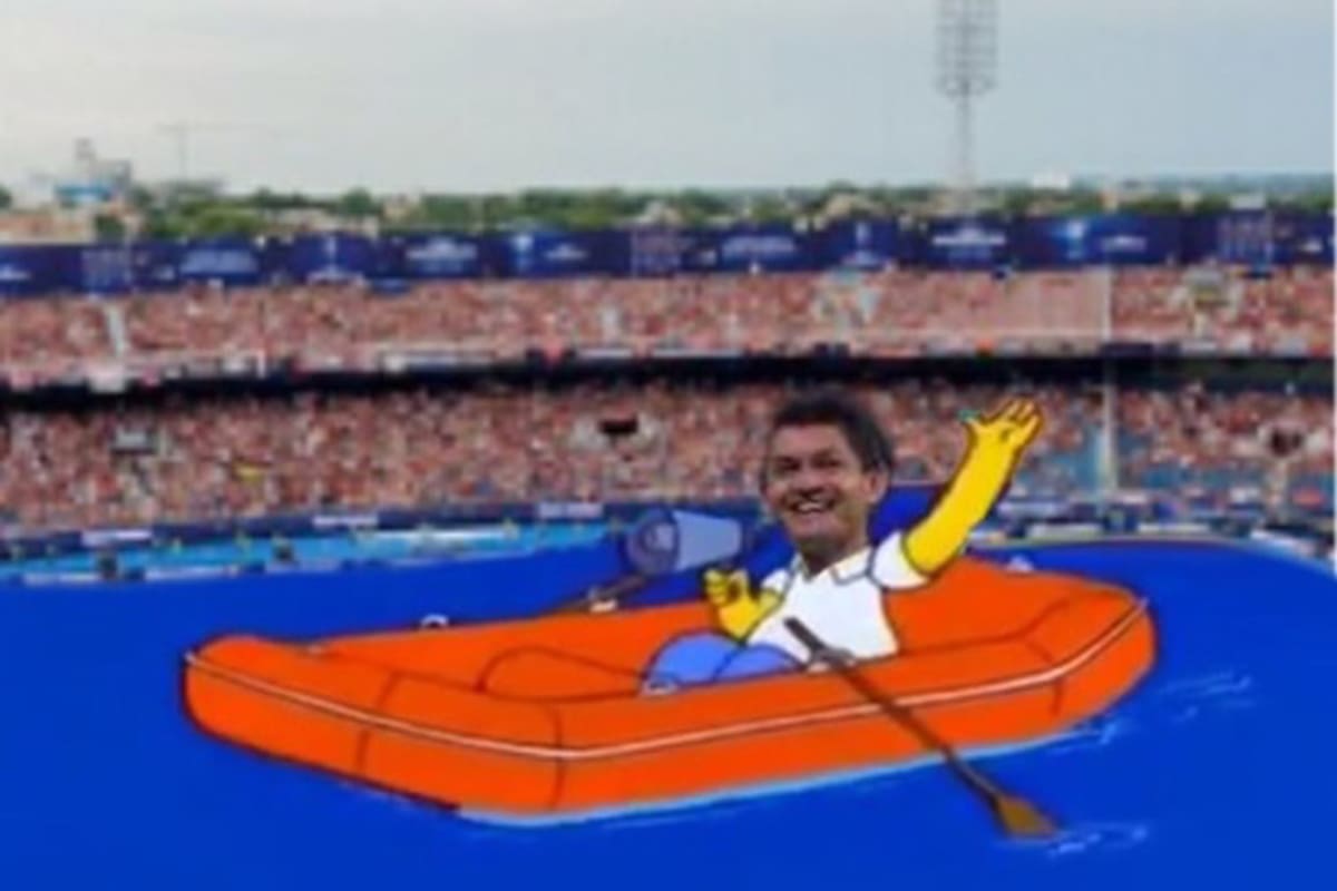 Las bromas y los memes no se hicieron esperar en el partido de Colón, a propósito del diluvio que interrumpió el partido