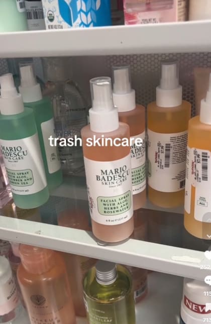 Las brumas faciales de la afamada marca son"basura" para la esteticista