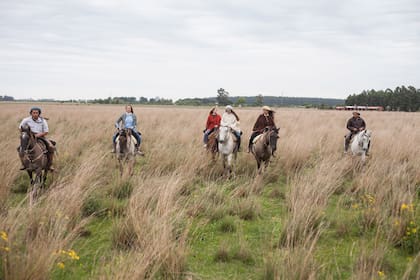 Las cabalgatas son el hit de Don Joaquín, con programas de distinta duración que acercan a inmensas lagunas y bañados, a los gauchos correntinos y sus tareas rurales y a las islas del río Corriente.