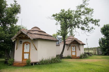 Las cabañas de Raíces, en Chivilcoy