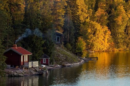 En Finlandia, las cabañas se pueden contar de a miles