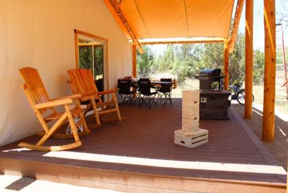 Las cabañas en Palo Duro Glamping