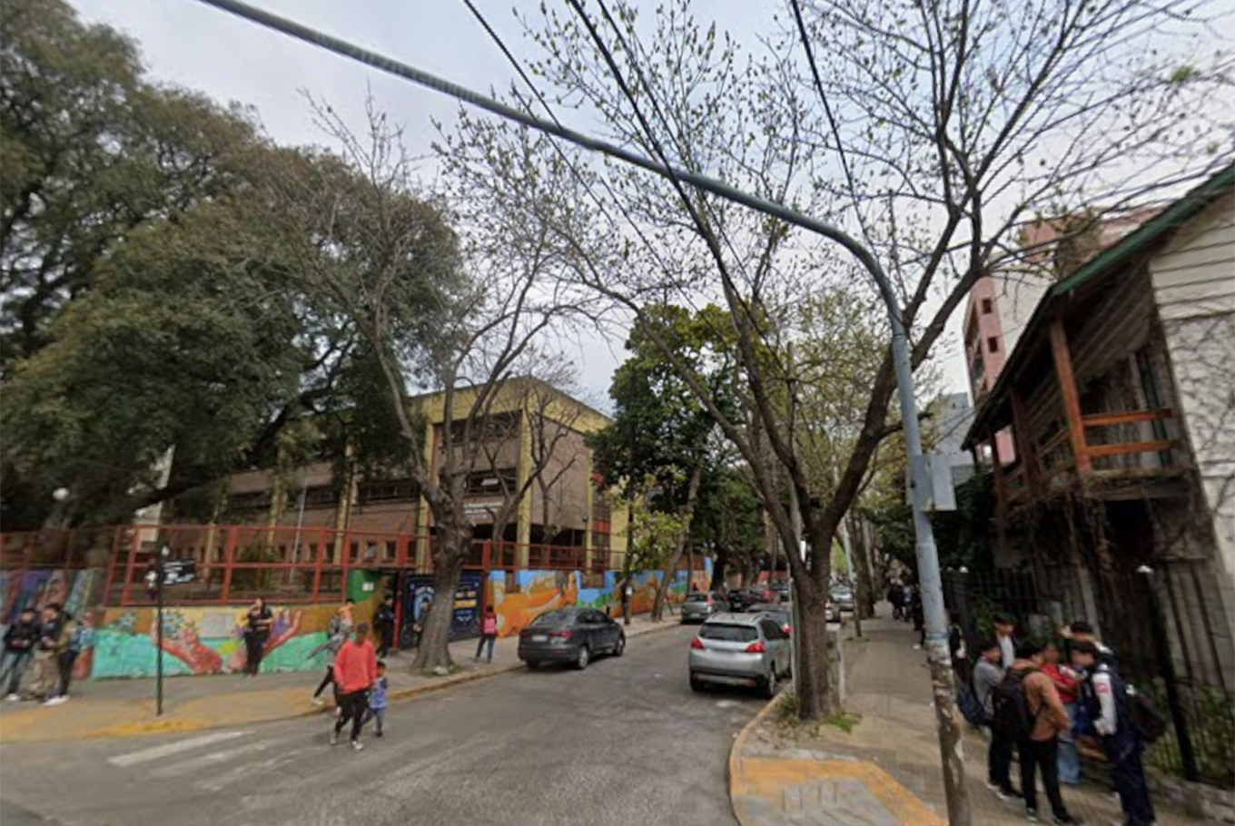 Las calles Conesa y Sarmiento, en Quilmes, en donde ocurrió el trágico incidente