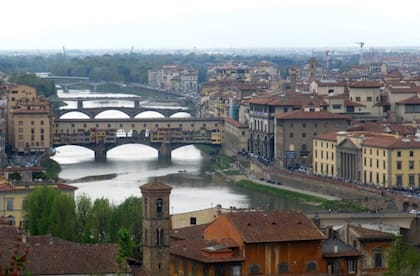 Las calles de Florencia trasmiten arte en cada paso