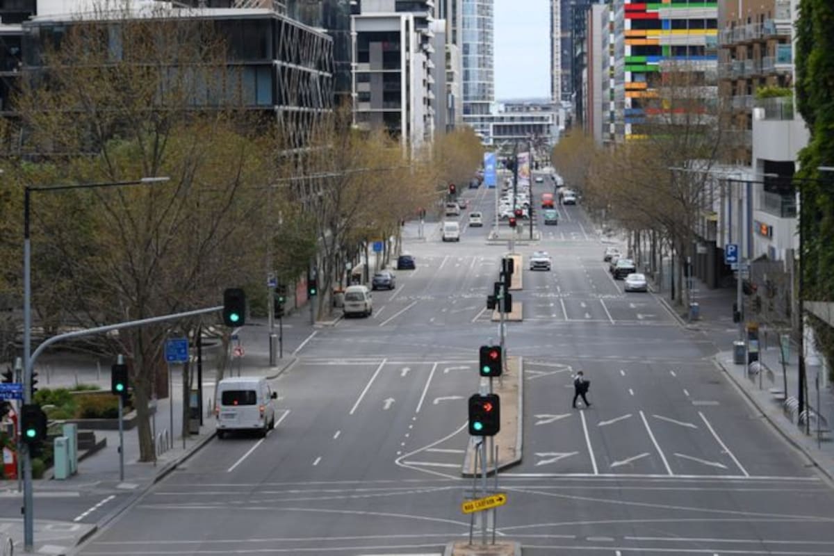 Las calles de Melbourne se vaciaron durante el confinamiento.
