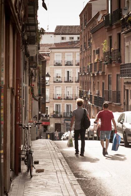 Las calles del barrio madrileño de Lavapiés