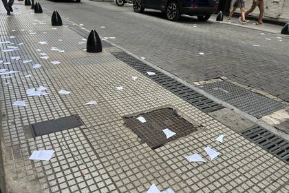 Las calles del centro porteño