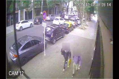 Las cámaras de la Policía de la Ciudad que marcaron el recorrido de los acusados