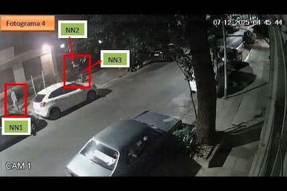 Las cámaras de la Policía de la Ciudad que marcaron el recorrido de los acusados