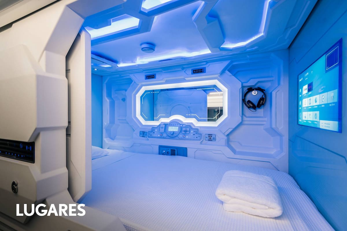 Las cápsulas japonesas futuristas que ya están disponibles en Ushuaia.