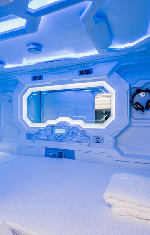 Las cápsulas japonesas futuristas que ya están disponibles en Ushuaia.