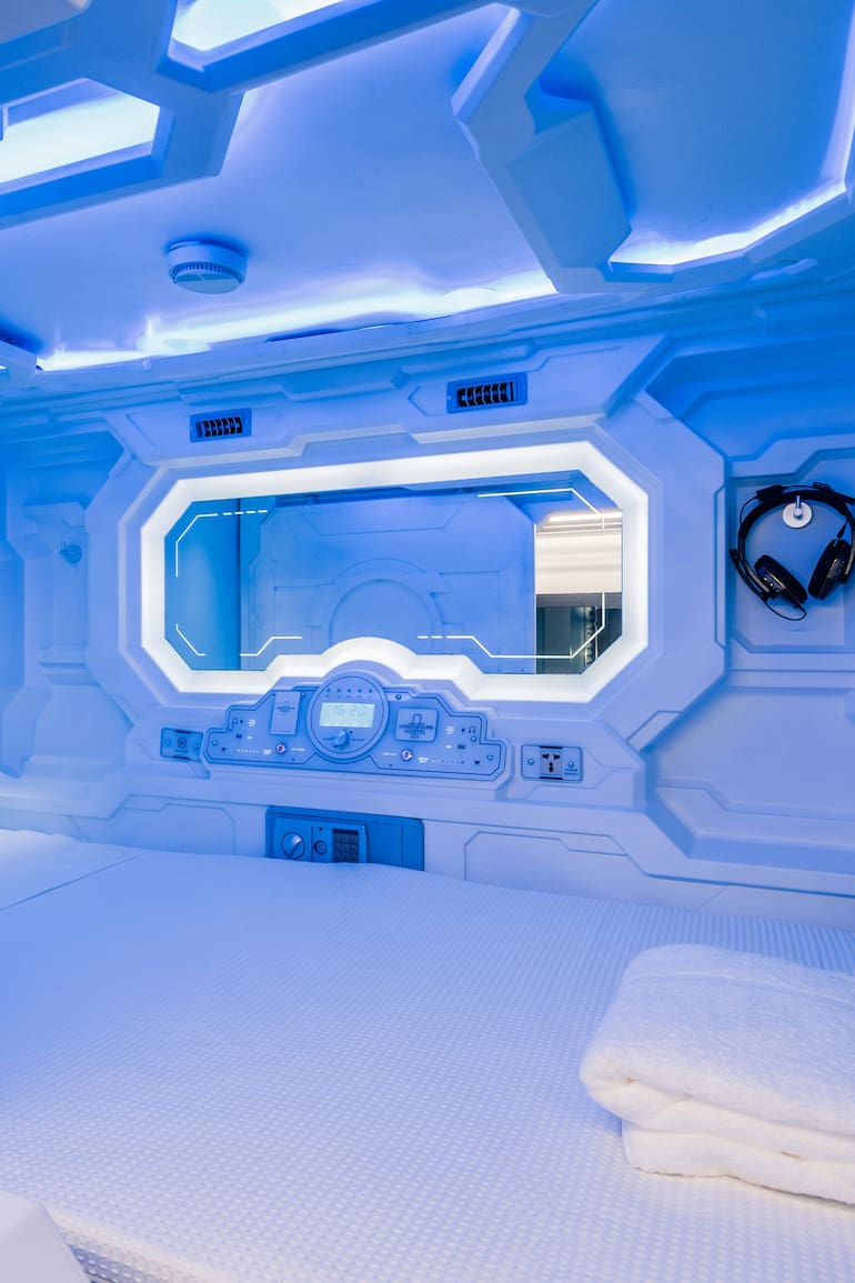 Las cápsulas japonesas futuristas que ya están disponibles en Ushuaia.