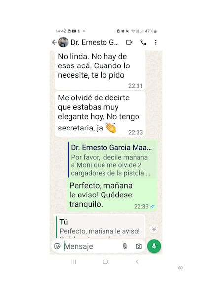 Las capturas ya forman parte de la causa
