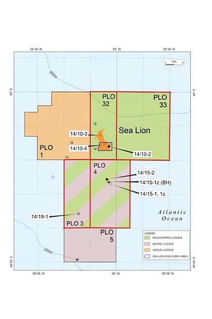 Las características del proyecto para sacar petróleo de Malvinas.