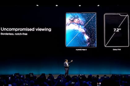 Las características del smartphone plegable Huawei Mate X