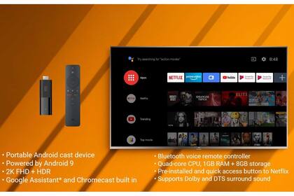Las características del Xiaomi Mi TV Stick