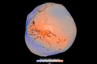 La NASA mostró una imagen inédita de la Tierra que representa el geoide