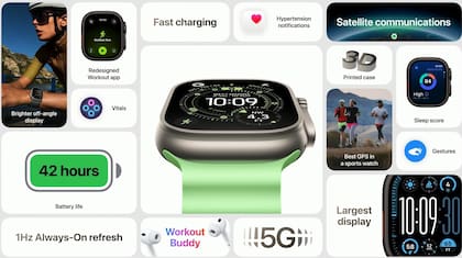 Las características principales del Apple Watch Ultra 3