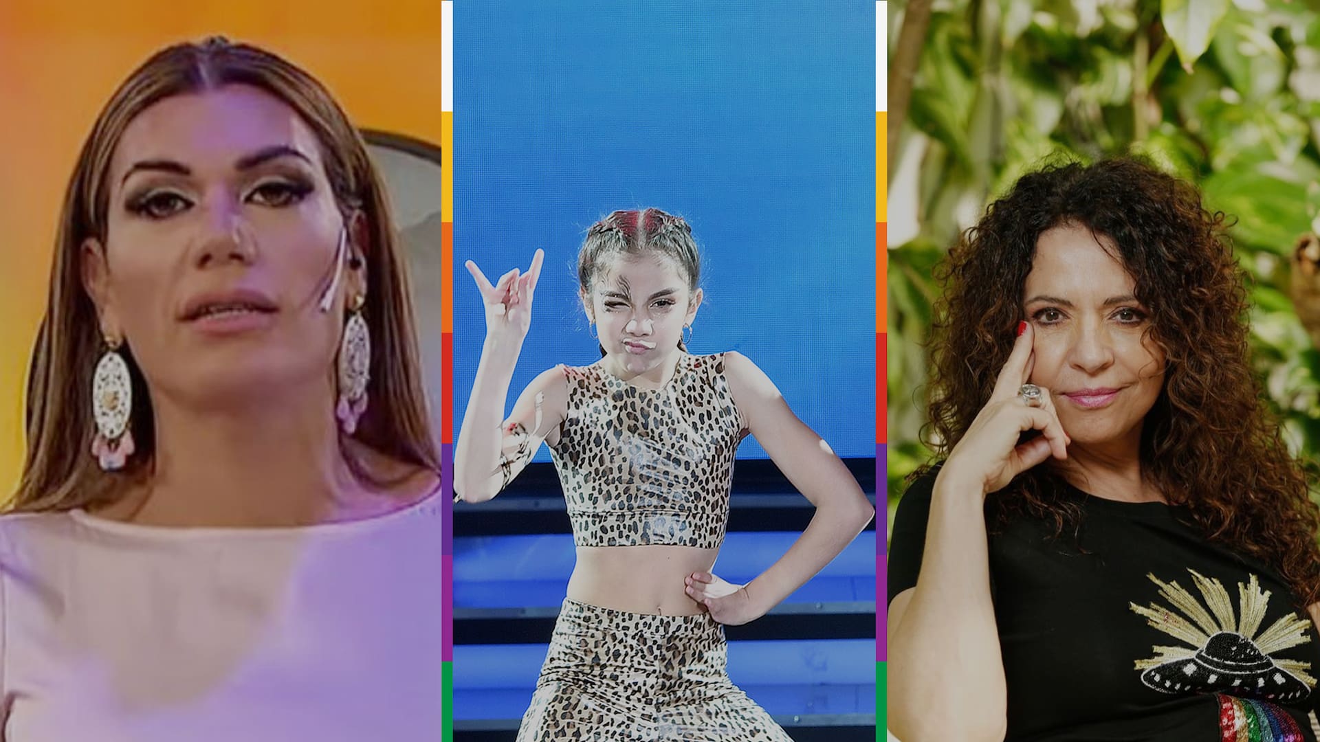 Flor de la V, una de las figuras de la televisión de esta semana