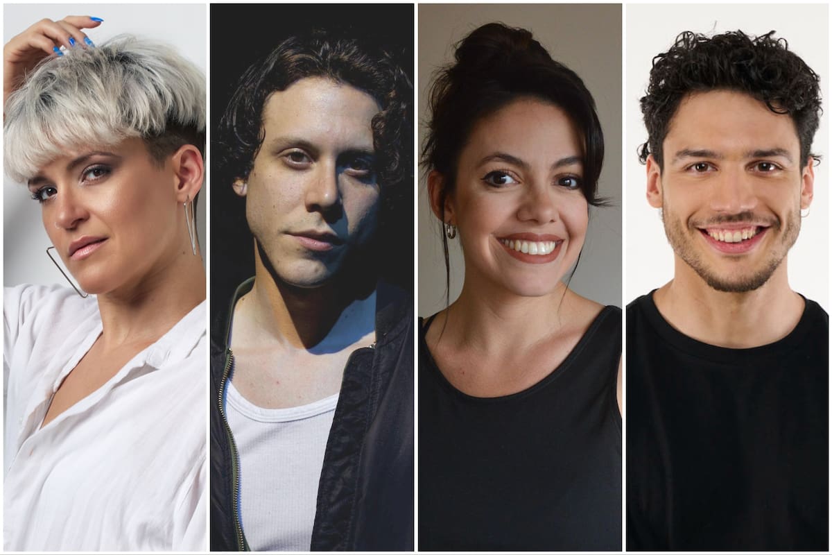 Las caras de los protagonistas del musical que se realizará en homenaje a Sandro