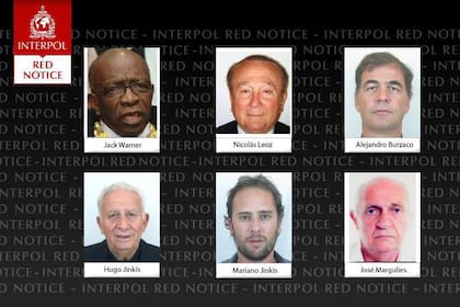 Las caras que busca Interpol, con las presencias de tres argentinos